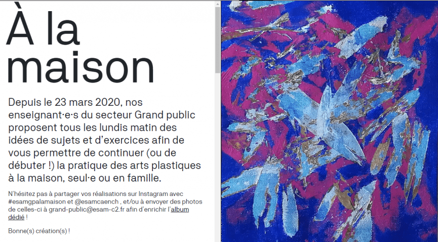 ESAM à la maison