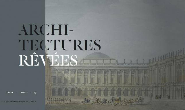 Puzzle "Versailles. Architectures rêvées"