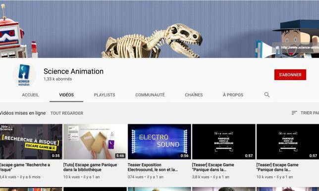 Science Animation sur YouTube Science Animation sur YouTube