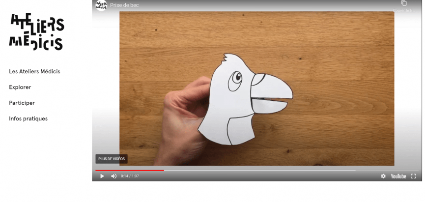 Atelier medicis : Tutoriel pelican