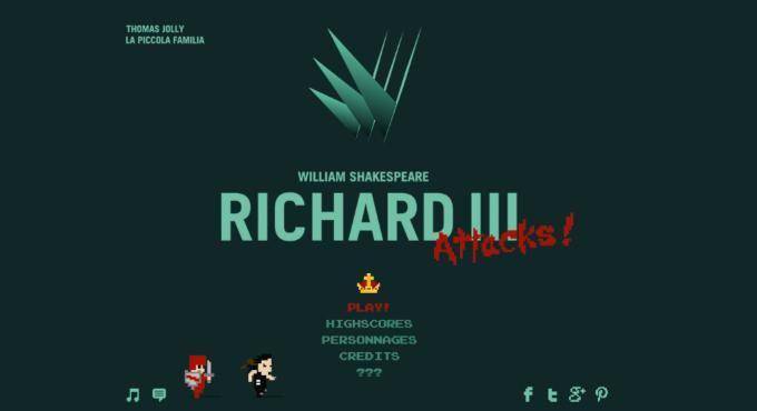 Richard III attacks Richard III attacks
